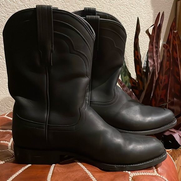 Tecovas Other - Tecovas men’s leather cowboy boots size 10 1/2 black